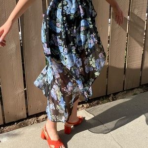 Abercrombie & Fitch  Blue floral dress